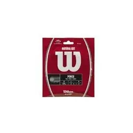 Wilson Unisex – Erwachsene Nat Gut Tennissaite, Natural, One Size