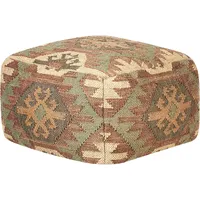 Beliani Pouf mehrfarbig 50 x 50 x 30 cm