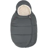 Maxi-Cosi kuschelig weicher 2-in-1 Fußsack, geeignet für alle Maxi-Cosi Kinderwagen, auch als Sitzpolster verwendbar, Twillic Graphite