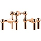 STOFF Nagel - Kerzenhalter, Set rose gold