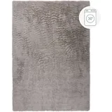 FLAIR RUGS Hochflor-Teppich FLAIR RUGS "Alpine Faux Fur" Teppiche Gr. B: 160cm, 35mm, L: 230cm, grau waschbarer Kunstpelzteppich