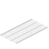 diy element-system gmbh Element_Syst Twin Wire Shelf 800X400 White