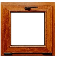 ECOPROF Kipp - Kellerfenster | Kunststoff Fenster | Gartenhaus Fenster | Maße: 50x60 cm (500x600 mm) | Farbe: Goldene Eiche (beidenseitig) | 70mm Profil