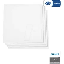 enovalite LED Panel 4 Stück 62x62 cm 36W 3000K Warmweiß