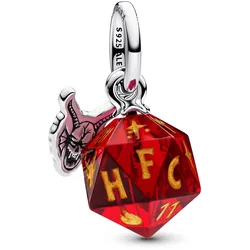 Pandora 793564C01 Charm-Anhänger Stranger Things Höllenfeuer-Club Würfel