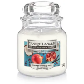 Yankee Candle Pomegranate Coconut Duftkerze 104 g weiß