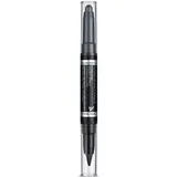 Manhattan Eyemazing Double Effect Eyeshadow & Liner – Schwarz 2-in-1-Lidschatten- und Eyeliner-Stift – Farbe 001 In The Black