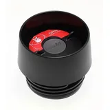 Emsa Ersatzverschluss schwarz für Isolierbecher Travel Mug Ersatzdeckel, Kunststoff, 7.5 x 7.5 x 7 cm
