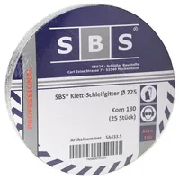 SBS Schleifgitter | Ø225 mm | Korn 180 |