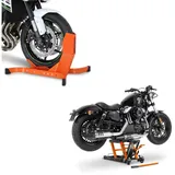 ConStands Motorradheber Set Hebebühne + Motorradwippe S20 CB38840