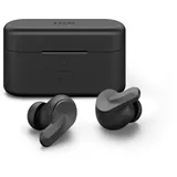 epos ADAPT E1 Schwarz Kabellose In-Ear-Kopfhörer – Hybrides ANC, Multi-Point Bluetooth, Microsoft Teams & Für iPhone Zertifiziert, 50H Akku, Kabelloses Laden, Halboffenes, USB C Dongle IPX5 Wasserfest