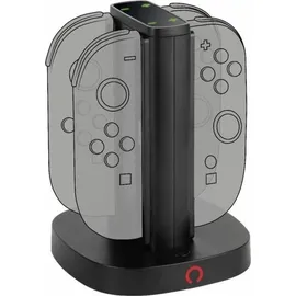 KONIX Ladestation Schwarz Nintendo Switch 2