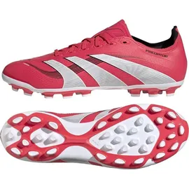 adidas Predator League AG Herren Lucid Red/Cloud White/Core Black 43 1/3