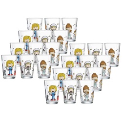 Ritzenhoff & Breker Berufe Mädchen Kindergläser 24er Set Gläser 24 ct 