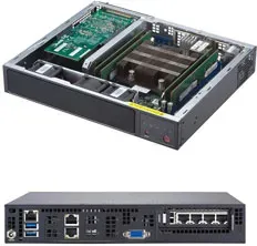 Supermicro SuperServer E300-9D - Server - Mini-ITX Box PC