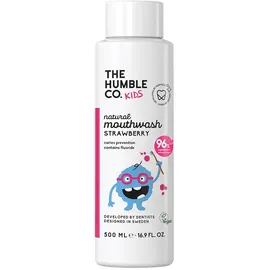 The Humble Co. Mundspülung für Kinder Erdbeere 500 ml