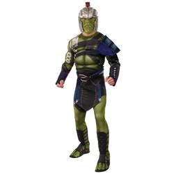 Rubie ́s Kostüm Hulk Gladiator, Hulk mit Helm und Hammer? Dieses Kostüm hat Wumms! grün