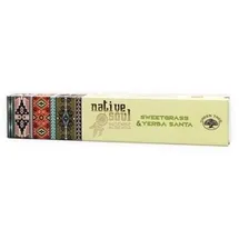 Saraswati Räucherstäbchen Native Soul "Sweet Grass & Yerba Santa" 15 g