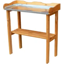 Promadino Pflanztisch 84 x 38 x 90 cm Braun