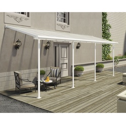 PALRAM Terrassendach »Sierra«, Breite: 670,5 cm, Dach: Polycarbonat (PC), weiß - weiss