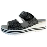 WALDLÄUFER Pantolette Michelle schwarz weiß | Gr.: 40