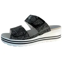 WALDLÄUFER Pantolette Michelle schwarz weiß | Gr.: 40