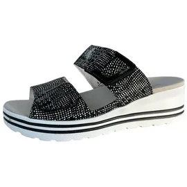 WALDLÄUFER Pantolette Michelle schwarz weiß | Gr.: 40