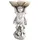 deluke Gartenfigur UWE Kunststoff Weiß 64x33x35cm Gartendeko Outdoor Figur
