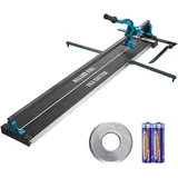 Vevor Fliesenschneider mit einer Gesamtschnittlänge von 1200mm, Schnittstärke 4-15mm Mindest. Schnittbreite 25mm Fliesenschneidmaschine inkl. Extra