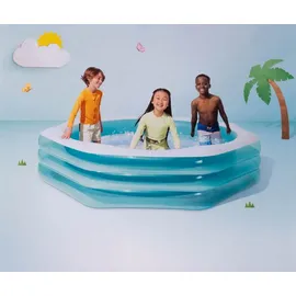 Intex Swim Center Achteckiger Pool 254 x 254 x 56 cm (58492)