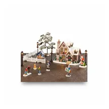 Lemax Weißes Weihnachtsset, Haus-Set, #56671