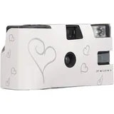 HEEPDD Retro-Filmkamera, Einwegkamera mit Blitz für Hochzeiten, Jubiläen, Reisepartys, 27 Aufnahmen, 35-mm-Farbfilm