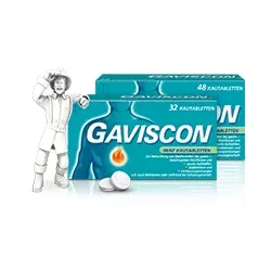 Gaviscon Kautabletten Mint 48 Stück