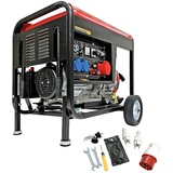 Matrix Werkzeug Matrix PG 7000D Notstromaggregat Diesel Stromerzeuger Stromgenerator 230V AVR | 5000W | ATS | E-Start | 1x400V 2x230V | 418cm3 | 10PS