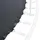 Jawinio Trampolin-Sprungtuch Schwarz 366 cm