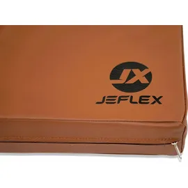 JEFlex Weichbodenmatte braun 100 x 70 x 8 cm für klein und groß, Workout, Spielzimmer, Sportverein - Braun