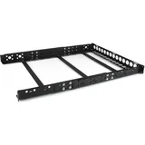Startech Universal Server Rack Rails, Serverschrank Zubehör, Schwarz