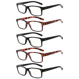 Eyekepper lesen Brille 5 Pack Qualität Leser Frühling Scharnier Brille zum Lesen zum Männer und Frauen