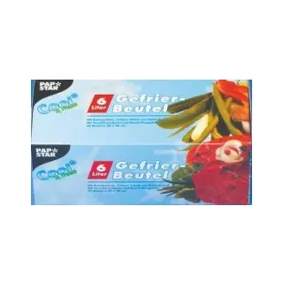 Papstar 45 STARPAK Gefrierbeutel 6,0 l
