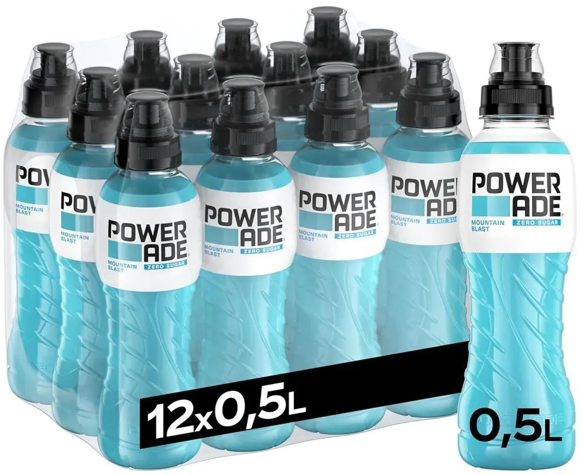 Preisvergleich Produktbild Powerade Mountain Blast Zero PET 12x0,5l