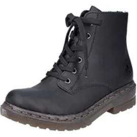 Rieker Schnürstiefel in schwarz | Gr.: 36