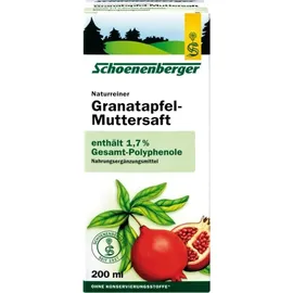 SALUS Schoenenberger Naturreiner Granatapfel-Muttersaft
