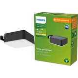 Philips Vynce Wandleuchte 1.5W, Tageslichtsensor, eckig, schwarz