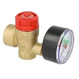 OEG Sicherheitsventil 1/2 Zoll 3 bar mit Manometer