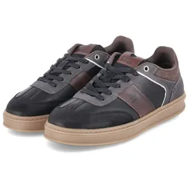 BULLBOXER Sneaker Low Schwarz/Braun Herren 45