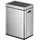 Proregal Stylischer Sensor-Mülleimer 30 l Silber