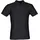 FRUIT OF THE LOOM 65/35 Polo dunkelgrau meliert S
