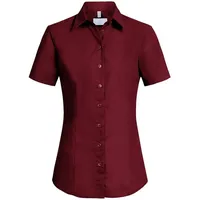 Greiff Corporate Bluse Damen Basic Regular-Fit Bordeaux 40 - 40