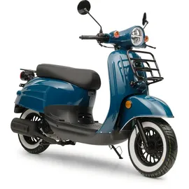 Burnout Motorroller Retro Luna 50ccm 45 kmh Moped Scooter