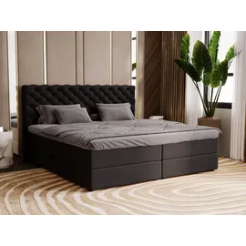 GRAINGOLD Bergamo 160 x 200 cm Schwarz